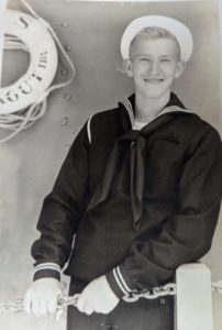 Richard McCann when enlisted in Navy 1942